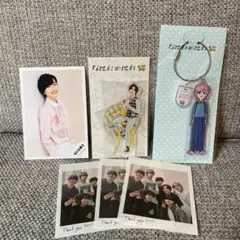 新品未開封　道枝駿佑　アクスタ　キーホルダー　公式写真