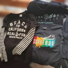 長袖カットソー150&キッズXL 3枚セット