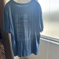 margiela REPLICA ブルー Tシャツ サイズ48
