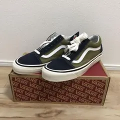 VANS　オールドスクール　アナハイム 25cm】 VANS OLD SKOOL 36 DX/ (ANAHEIM FACTORY) BLACK/TRUE‐バンズ