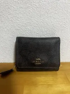 COACH 三つ折り財布 ブラック
