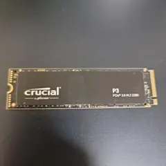 ☆高速SSD☆ Crucial P3 NVMe 500GB健康状態 正常 動作⑤ - メルカリ