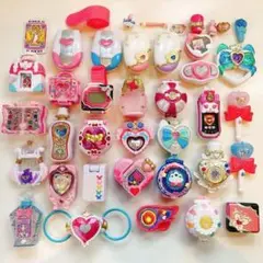 プリキュアオールスターズ【変身/攻撃アイテム ミニチュアマスコットセット】
