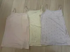 ユニクロ♡エアリズム　キャミソール　120 3点セット