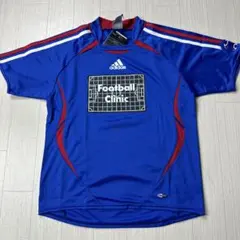 【新品】アディダスサッカーキッズゲームシャツU-12フットボールクリニック160