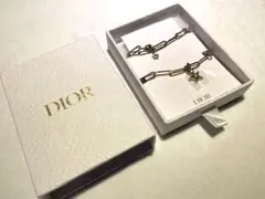 Dior 星形チャーム ゴールドリンクチェーン【未使用美品】