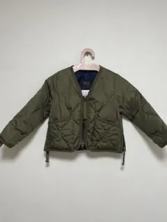 TAION キルティングジャケット オリーブ