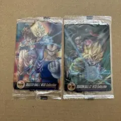 森永 ウエハース ドラゴンボール カード 孫悟空 ベジット ゴジータ