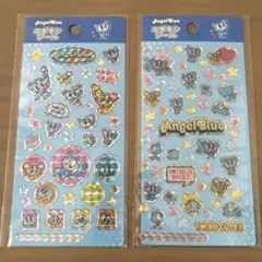 ANGELBLUE エンジェルブルー エポキシシール ぷっくりシール 2枚セット