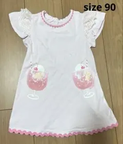 メゾピアノ ソーダポケット付きワンピース