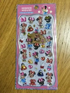 ボンボンドロップシールプチドロップステッカーディズ 二一正規品 ミニーマウス