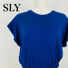 SLY スライ カットソー シャツ フレンチスリーブ 0936Bのサムネイル