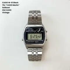 CASIO W-30 80s”CASIO Marlin”YellowStripe CASIO W-30 80s”CASIO Marlin”YellowStripe - メルカリ