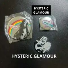 HYSTERIC　GLAMOUR　缶バッジ　3個セットのサムネイル