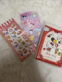 Hello Kitty シール・バインダーセット