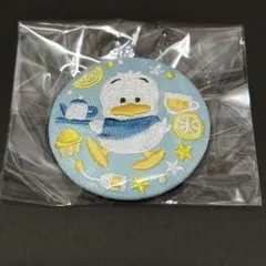 バンダイ　サンリオキャラクターズ　刺繍缶バッジ　ビスケット３　あひるのペックル