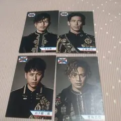 三代目カード 4枚セット