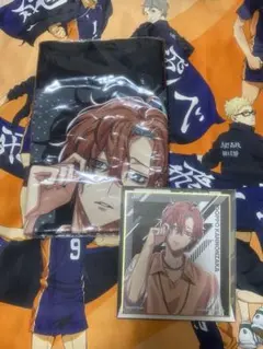 観音坂独歩 ヒプマイ 一番くじ 3rd 匿名配送 タオル 色紙