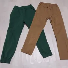 キッズ ロングパンツ 2色セット