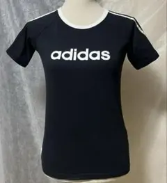 adidas ショートスリーブトップス 黒