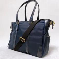 未使用新品 EVERWIN トートバッグ ビジネス レザー 紺色 A4肩掛け Amazon | [エバウィン] トートバッグ 日本製 本革レザー