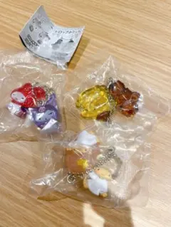 サンリオ なかよしドロップチャーム ガチャガチャ　カプセルトイ　3点セット