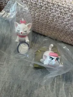 ディズニーキャラクター　マリー いっぱいコレクション　C.D 2体セット　ガチャ