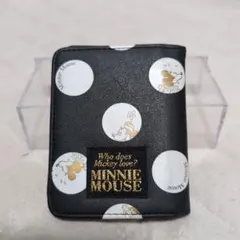 ミニーマウス 二つ折り財布、ICカードまたはカード入れ