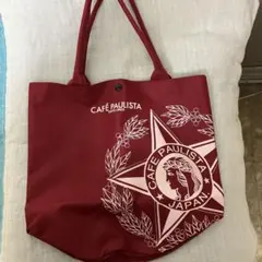 CAFE PAULISTA エコバッグ 赤