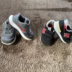 Nike & New Balance ベビーシューズセット