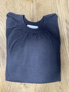 COMMRE ニットトップス ダークグレー サイズF