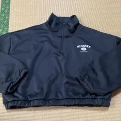 田中里奈 ハーフジップ スウェット 裏起毛メルカリ市価格！