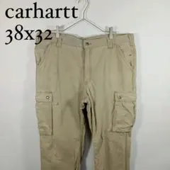 carhartt カーゴパンツ 38x32 ベージュ リラックスフィット