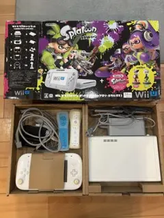Wii U Splatoonセット 32GB　amiibo付き 起動確認済み