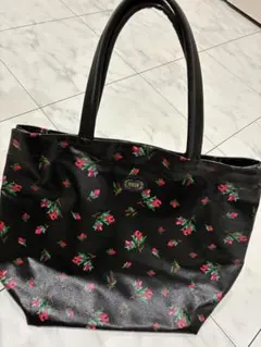 FEILER フェイラー トートバッグ ブラック 花柄