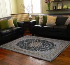 立体柄、144万ノット！本場イラン産 絨毯！200×250cm-38001 - メルカリ