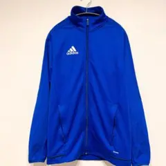 adidas アディダス 【M】 トラックジャケット ブルー climalite