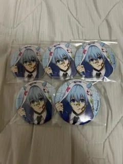 ブルーロック でびデコパーカー 氷織羊 グリッター 缶バッジ