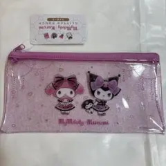 【新品】マイメロ♡クロミ ラメポーチ Sanrio ピンク