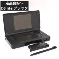 【超美品】Nintendo DS Lite ジェットブラック本体