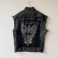 山田レン Levi's denimbest black リーバイス デニムベスト - メルカリ