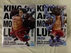 ワンピース KING OF ARTIST ルフィ 2体セット