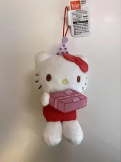 モンチッチ　ハローキティ　アニバーサリーおすわりマスコット