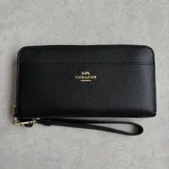 COACH コーチ 長財布 ラウンドファスナー