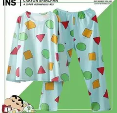 パジャマ 部屋着 セットアップ クレヨン しんちゃん 人気柄 長袖