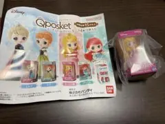 ディズニーキャラクター　Qposket ミニチュアコレクション　オーロラ姫