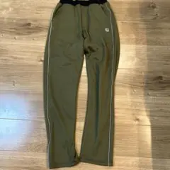 美品　DRAKOR オリーブ色 ロングパンツ 160 裏ボア