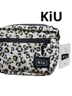 タグ付き❗️Kiu ヒョウ柄 ショルダーバック