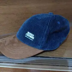 RODEO CROWNS コーデュロイ キャップ ブルー×ブラウンのサムネイル