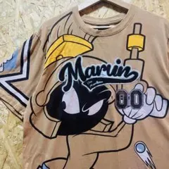 【ルーニーテューンズ 】火星人マービン Tシャツ L ブラウンのサムネイル